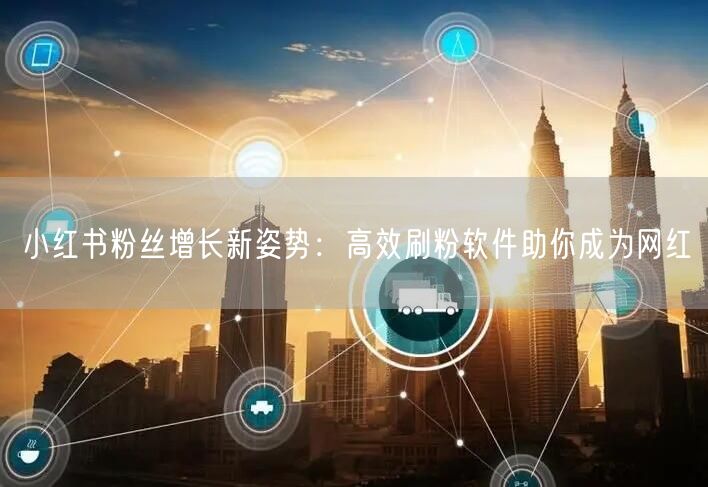 小红书粉丝增长新姿势：高效刷粉软件助你成为网红
