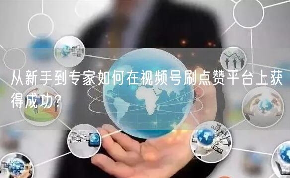 从新手到专家如何在视频号刷点赞平台上获得成功?